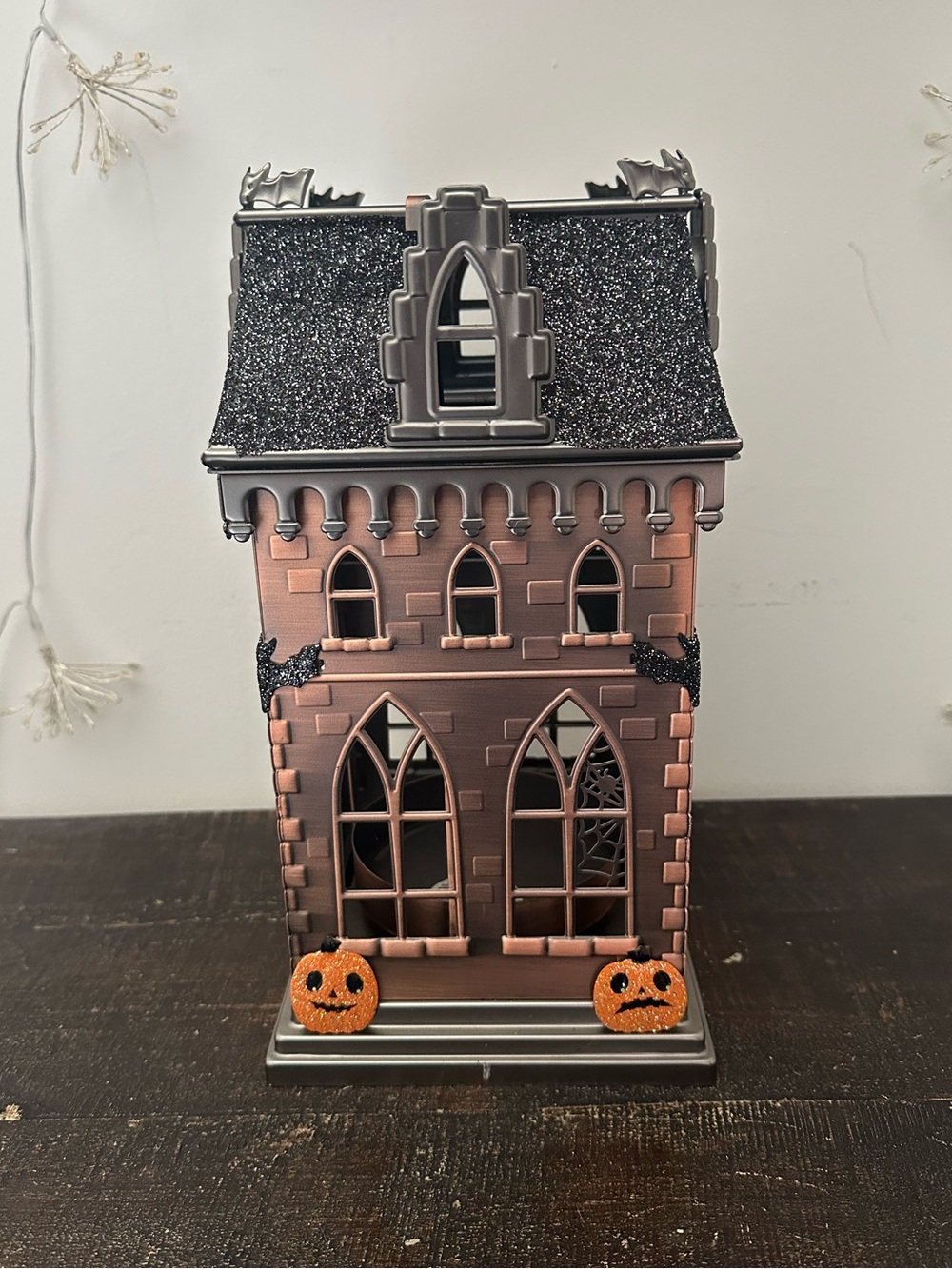 Bath & Body Works Haunted House 3 Wick Candle Holder